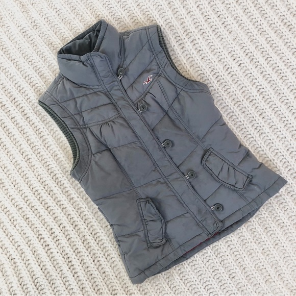 Hollister | Down Puffer Vest - M - Picture 1 of 11